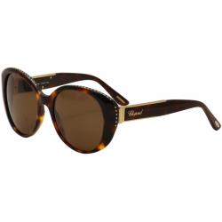 Chopard Women's SCH191S SC/H191S Fashion Sunglasses - Brown - Lens 54 Bridge 19 Temple 135mm