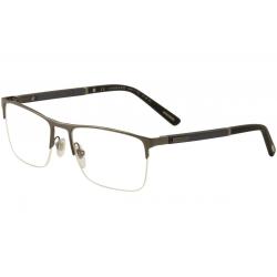 Chopard Men's Eyeglasses VCHB74 VCH/B74 Half Rim Optical Frame - Grey - Lens 56 Bridge 18 Temple 140mm