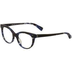 Alain Mikli Women's Eyeglasses A03078 A0/3078 Square Full Optical Frame - Blue - Lens 51 Bridge 18 Temple 140mm