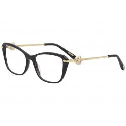 Chopard Eyeglasses VCH237S VCH/237S 0700 Black/23K Gold Optical Frame 53mm - Black - Lens 53 Bridge 17 B 39 ED 60 Temple0135mm