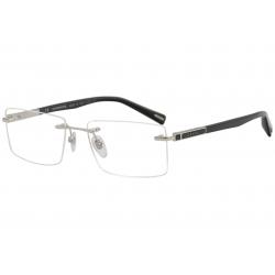 Chopard Eyeglasses VCHB93 VCH/B93 0579 23K Silver Rimless Optical Frame 57mm - 23K Silver   0579 - Lens 57 Bridge 18 Temple 145mm
