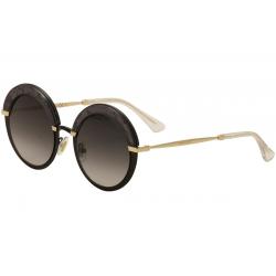 Jimmy Choo Women's Gotha/S Fashion Round Sunglasses - Black - Lens 50 Bridge 22 Temple 145mm