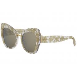 Dolce & Gabbana Women's D&G DG4319 DG/4319 Fashion Cat Eye Sunglasses - Multi - Lens 51 Bridge 22 Temple 140mm (Asian Fit)
