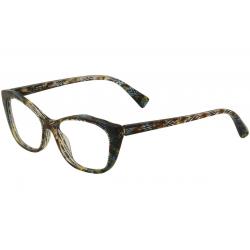 Alain Mikli Women's Eyeglasses A03060 A0/3060 Square Full Rim Optical Frame - Brown - Lens 54 Bridge 16 Temple 140mm