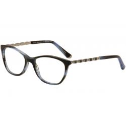 Judith Leiber Couture Women's Crescent Eyeglasses Full Rim Optical Frame - Blue - Lens 53 Bridge 16 Temple 140mm