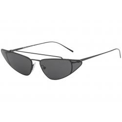 Prada Women's SPR63U SPR/63U Fashion Cat Eye Sunglasses - Black -  Lens 68 Bridge 15 Temple 140mm