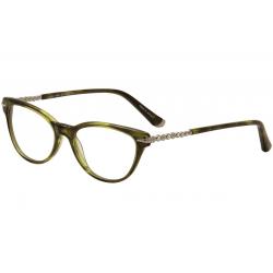 Judith Leiber Couture Women's Zodiac Eyeglasses Full Rim Optical Frame - Green - Lens 53 Bridge 16 Temple 140mm