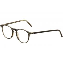 Lafont Reedition Women's Eyeglasses Socrate Full Rim Optical Frame - Black/Ivory Marble   1039  - Lens 49 Bridge 20 Temple 145mm