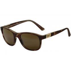 Maui Jim Women's Wakea MJ745 MJ/745 Polarized Fashion Sunglasses -  Matte Tortoise Gold/Polarized Bronze Glass   10MR - Lens 55 Bridge 20 Temple 136mm