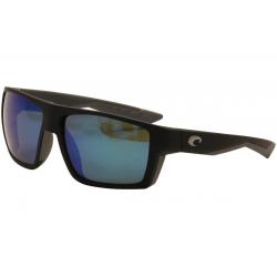 Costa Del Mar Men's Bloke Sport Polarized Sunglasses - Black - Lens 61 Bridge 16 Temple 124