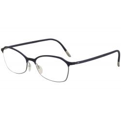 Silhouette Eyeglasses Urban Fusion 1582 Full Rim Optical Frame - Velvet Blue   4540 - Lens 53 Bridge 18 Temple 135mm