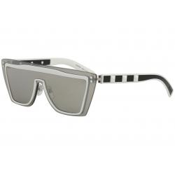 Valentino Women's VA2026 VA/2026 Fashion Shield Sunglasses - White - Lens 46 Bridge 146 Temple 140mm