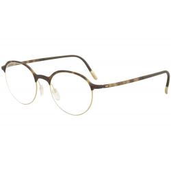 Silhouette Eyeglasses Urban Fusion 2910 Full Rim Optical Frame - Havanna Walnut   6020 - Lens 49 Bridge 20 Temple 140mm