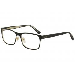 Gucci Women's Eyeglasses GG0317O GG/0317/O Full Rim Optical Frame - Black   001 - Lens 56 Bridge 17 Temple 145mm