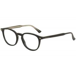 Gucci Men's Eyeglasses GG0187O GG/0187/O Full Rim Optical Frame - Black   005 - Lens 49 Bridge 20 Temple 145mm