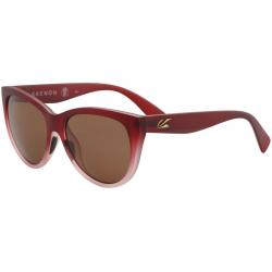 Kaenon Polarized Women's Palisades Fashion Sunglasses - Red - Lens 55 Bridge 18 Temple 139mm