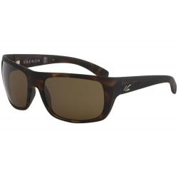 Kaenon Men's Hodges Fashion Square Polarized Sunglasses - Matte Tortoise Grip Gunmetal/Pol Ultra Brown   B12 - Lens 60 Bridge 17 B 42.7 Temple 123mm