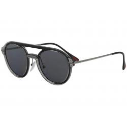 Prada Linea Rossa Men's SPS05T SPS/05T Fashion Pilot Polarized Sunglasses - Grey - Lens 51 Bridge 21 B 46.1 ED 53.5 Temple 140mm