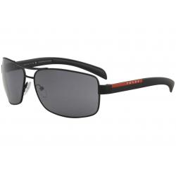 Prada Linea Rossa Men's SPS54I SPS 54I Sunglasses - Black - Lens 65 Bridge 15 Temple 125mm