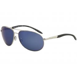 Costa Del Mar Men's Wingman Polarized Fashion Pilot Sunglasses - Palladium/Blue Mirror Polarized   OBMP - Lens 61 Bridge 14 Temple 131mm