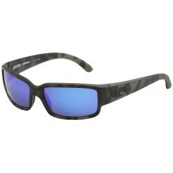 Costa Del Mar Men's Cabbalitto CL140 Ocearch Polarized 580G Rectangle Sunglasses - Black - Lens 60 Bridge 17 Temple 134mm
