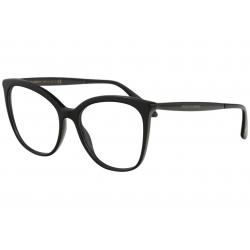 Dolce & Gabbana Women's Eyeglasses D&G DG3278 DG/3278 Full Rim Optical Frame - Black   501 - Lens 54 Bridge 17 B 47.1 ED 60.8 Temple 140mm