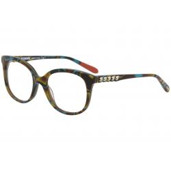Missoni Women's Eyeglasses MI313V MI/313/V Full Rim Optical Frame - Yellow W/Crystal Accents   04 -  Lens 53 Bridge 19 Temple 140mm