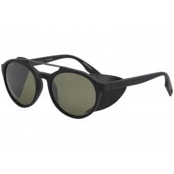Serengeti Men's Leandro Glacier Fashion Pilot Polarized Sunglasses - Brown - Medium Fit