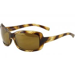 Kaenon Women's Lunada 222 Polarized Fashion Sunglasses - Striped Tortoise/SR 91 Brown Gold Mirror   B12M  - Lens 62 Bridge 17.5 Temple 124mm