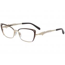 Diva Women's Eyeglasses 5483 Full Rim Optical Frame - Brown/Gold   820E - Lens 53 Bridge 16 Temple 130mm