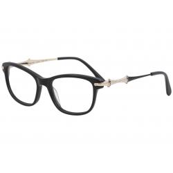 Diva Women's Eyeglasses 5463 Full Rim Optical Frame - Black/Gold   2E - Lens 51 Bridge 18 Temple 135mm