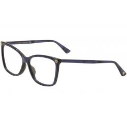 Gucci Women's Eyeglasses GG0025O GG/0025O Full Rim Optical Frame - Blue -  Lens 56 Bridge 14 Temple 140