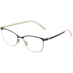 Etnia Barcelona Women's Eyeglasses Essen Full Rim Optical Frame - Black/White   BKWH - Lens 55 Bridge 18 Temple 145mm