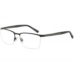 Morel Men's Eyeglasses OGA 10057O 10057/O Half Rim Optical Frame - Black   NG11 - Lens 58 Bridge 18 Temple 145mm