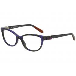 Missoni Women's Eyeglasses MI342V MI/342/V Full Rim Optical Frame - Violet/Grey   03 - Lens 54 Bridge 16 Temple 140mm