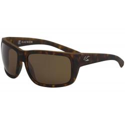 Kaenon Men's Redwood Fashion Wrap Polarized Sunglasses - Matte Tortoise Grip Gunmetal/Pol Ultra Brown   B12 - Lens 64 Bridge 18 B 44 Temple 125mm
