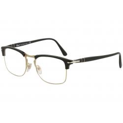 Persol Men's Eyeglasses 8359V 8359/V Full Rim Optical Frame - Black - Lens 53 Bridge 19 B 40.5 ED 56.8 Temple 145mm