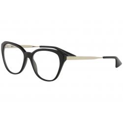 Prada Women's Eyeglasses VPR28SF VPR/28SF Full Rim Optical Frame - Black - Lens 54 Bridge 16 Temple 140mm (Asian Fit)