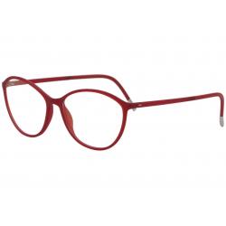 Silhouette Eyeglasses SPX Illusion 1584 3110 Cherry Red Optical Frame 54mm - Cherry Red   3110 - Lens 54 Bridge 15 Temple 135mm