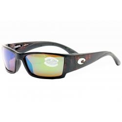Costa Del Mar Men's Corbina Polarized Sport Sunglasses - Tortoise/580G Green Polarized Mirror  OGMGLP - Lens 61 Bridge 19 Temple 123mm
