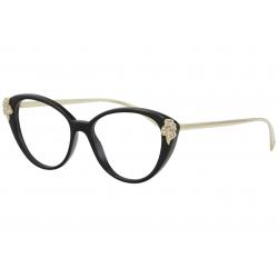Versace Women's Eyeglasses VE3262B VE/3262/B Full Rim Optical Frame - Brown - Lens 52 Bridge 16 Temple 140mm