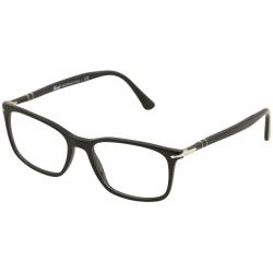Persol Men's Eyeglasses PO3189V PO/3189/V Full Rim Optical Frame - Black   95 - Lens 55 Bridge 18 Temple 145mm