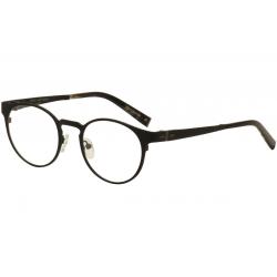 John Varvatos Men's Eyeglasses V155 V/155 Full Rim Optical Frames - Black - Lens 48 Bridge 20 Temple 145mm
