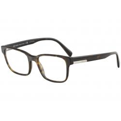 Prada Men's Eyeglasses VPR06U VPR/06/U Full Rim Optical Frame - Havana   2AU/1O1 - Lens 54 Bridge 19 B 40.4 ED 58.7 Temple 145mm