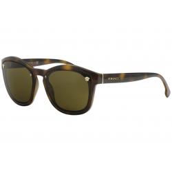 Versace Women's VE4350 VE/4350 Fashion Square Sunglasses - Havana/Brown   5276/73 - Lens 57 Bridge 20 B 44.8 ED 62.7 Temple 140mm