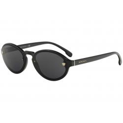 Versace Women's VE4352 VE/4352 Fashion Oval Sunglasses - Brown - Lens 54 Bridge 19 B 40.8 ED 54.3 Temple 140mm