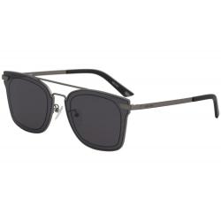Police Men's Halo 1 SPL348 SPL/348 Fashion Pilot Sunglasses - Matte Gunmetal/Grey   0627 - Lens 49 Bridge 24 Temple 145mm