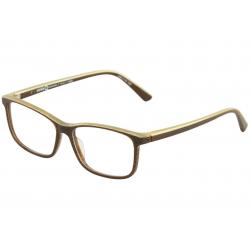 Etnia Barcelona Women's Eyeglasses Amalfi Full Rim Optical Frame - Brown/Beige   BRBE - Lens 54 Bridge 14 Temple 135mm