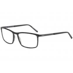Morel Men's Eyeglasses Lightec 30024L 30024/L Full Rim Optical Frame - Black - Lens 57 Bridge 18 Temple 145mm
