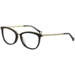 CH Carolina Herrera Women's Eyeglasses VHE094K VHE/094K Full Rim Optical Frame - Black - Lens 52 Bridge 17 B 38 ED 57 Temple 135mm